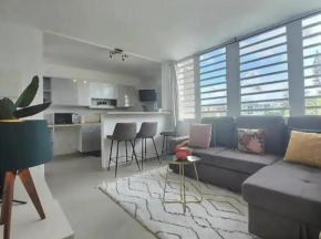 Appart cosy avec vue sur mer à Fort-de-France, 40 m²